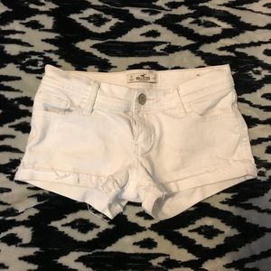 White Hollister Shorts